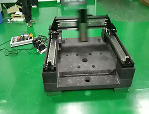 直線電機在液晶基板薄膜紋路檢驗、修復裝置用